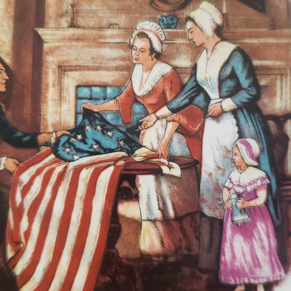 Betsy Ross and The  First Stars & Stripes - Picture 2 of 5